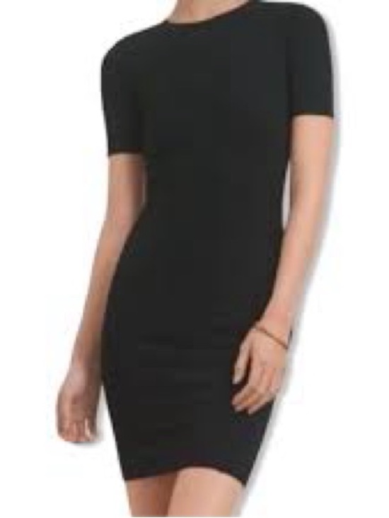 Wilfred Dresses & Skirts - Aritzia Wilfred Mignonne Dress Black Jacquard Sheath Short Sleeve XXS $125